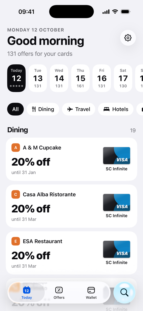 Till app screen